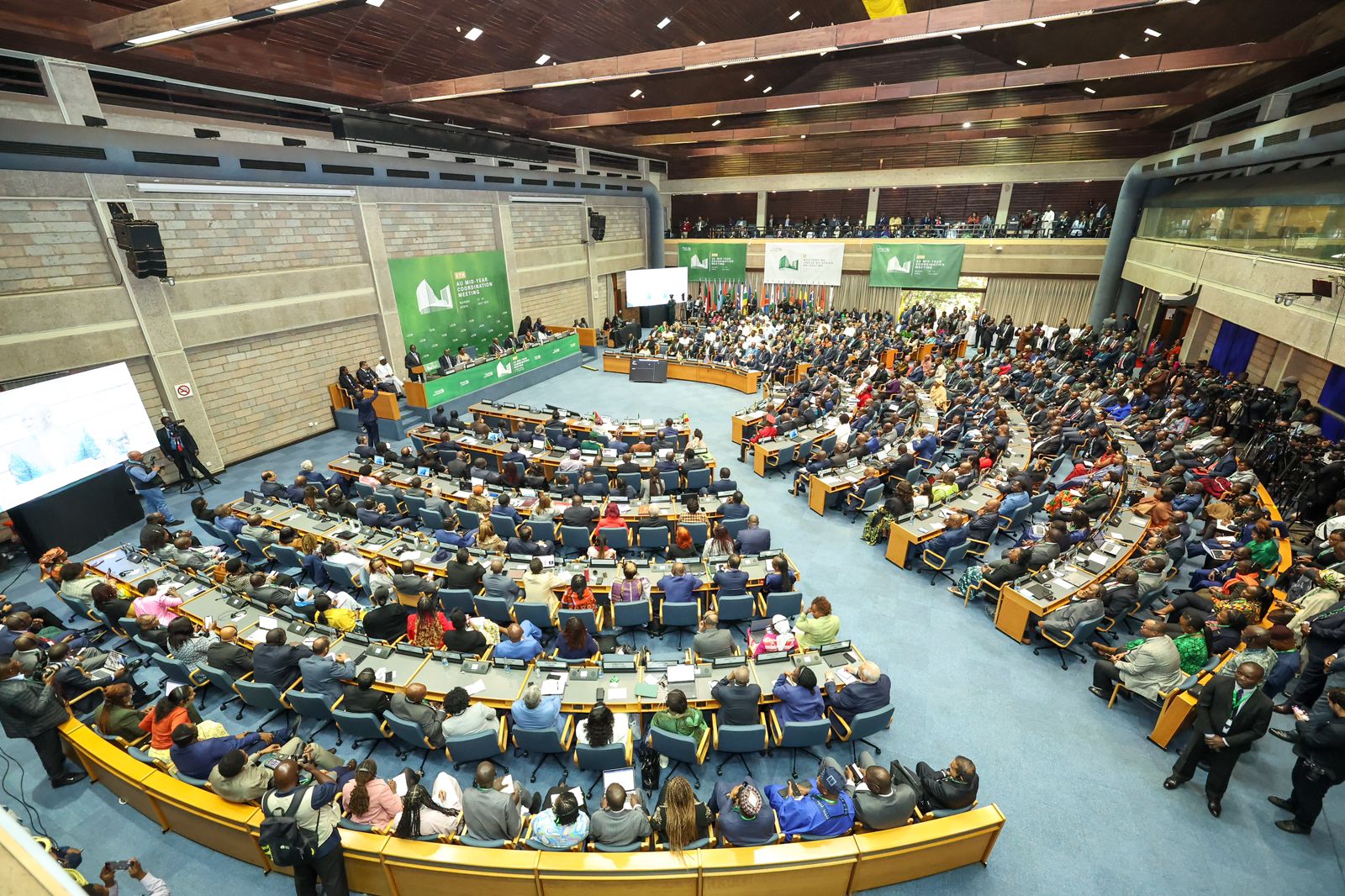 During the Fifth Mid-Year Coordination Meeting of the African Union