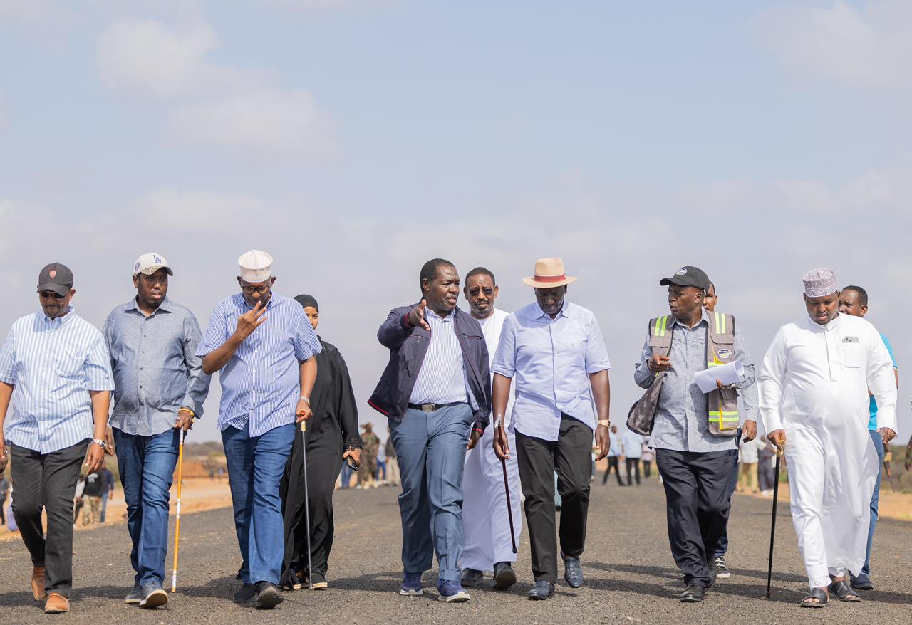 President Ruto in Isiolo