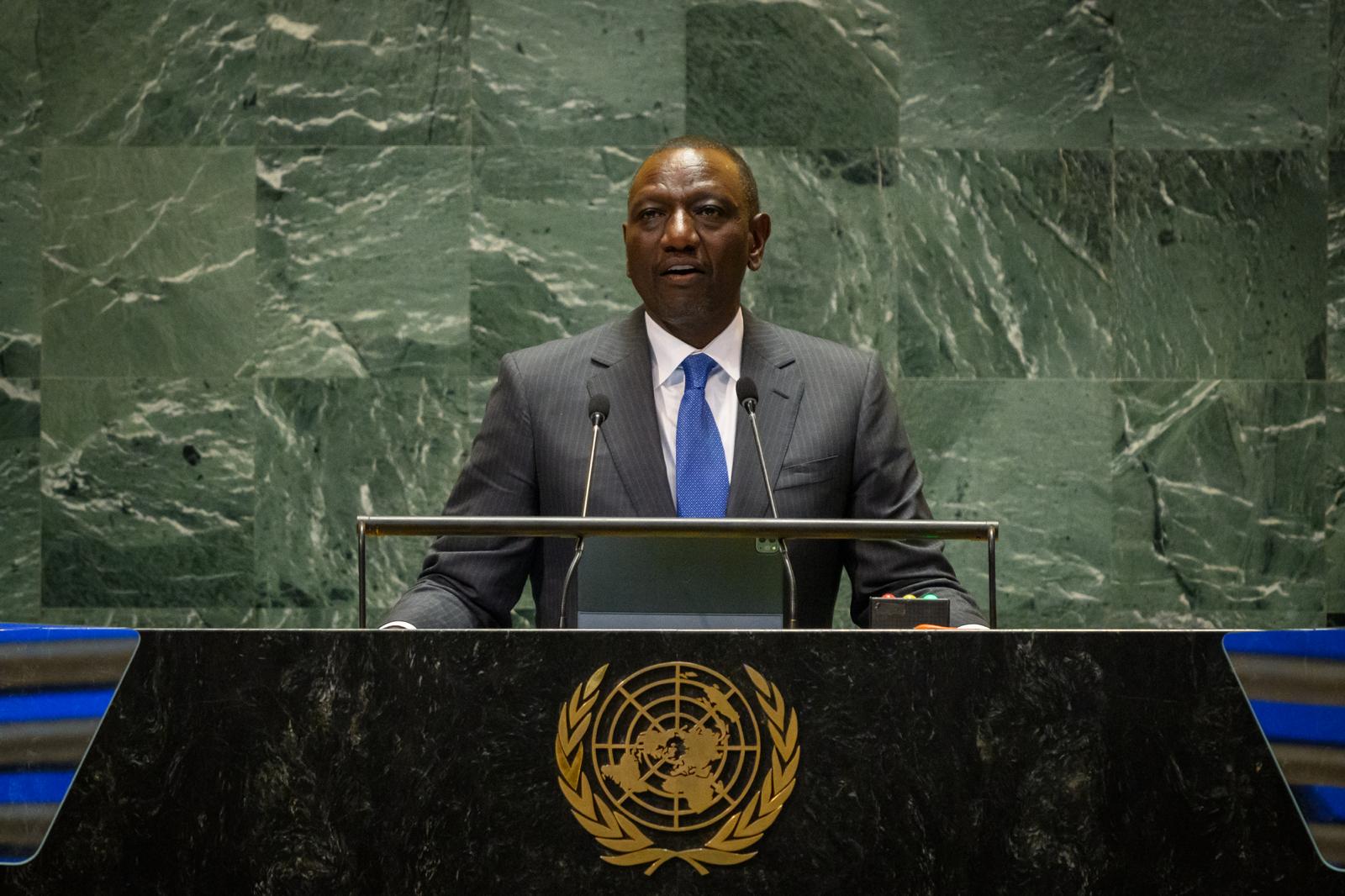 President William Ruto in New York UNGA