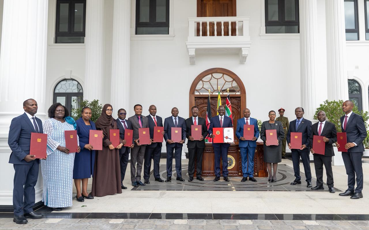 SIGNING OF THE BILL